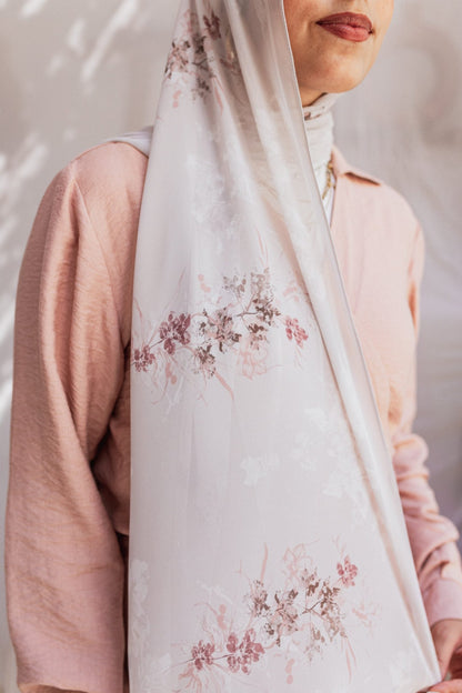 Champagne bolosom in chiffon