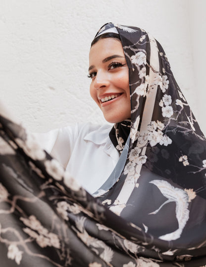 Goldy freedom in chiffon