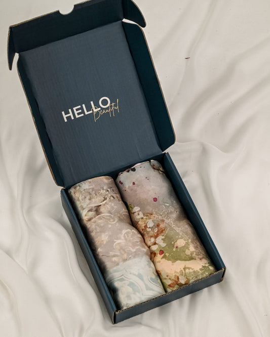 Nature's Veil in satin