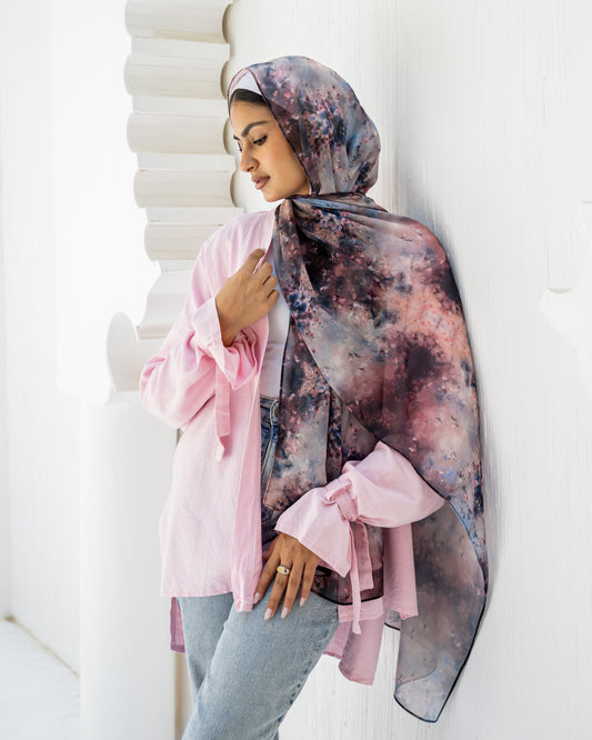 Dream shadows in chiffon