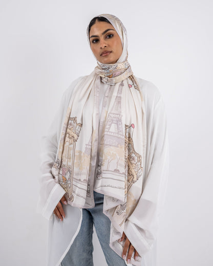 Love in paris in satin